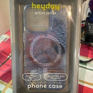 Heyday Blue Phone Case for iPhone 16 pro